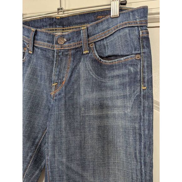 Citizens of Humanity Low Rise Flair Jeans women's size 29 dark wash Ingrid 002‎ - Picture 2 of 10